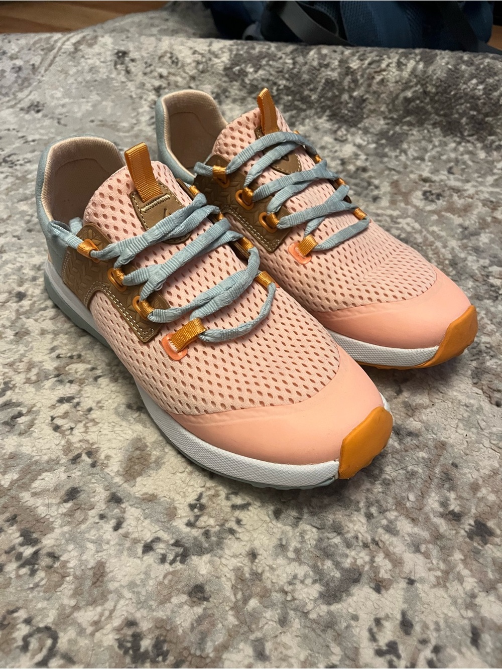 Women’s Peach Olukai Mesh Athletic Sneakers